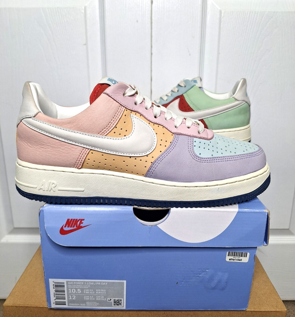 Nike Air Force 1 Low Boricua Puerto Rico Day Shoes DX6504-900 size 10.5
